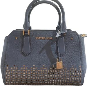 Michael Kors Baby blue satchel crossbody purse NWT $348